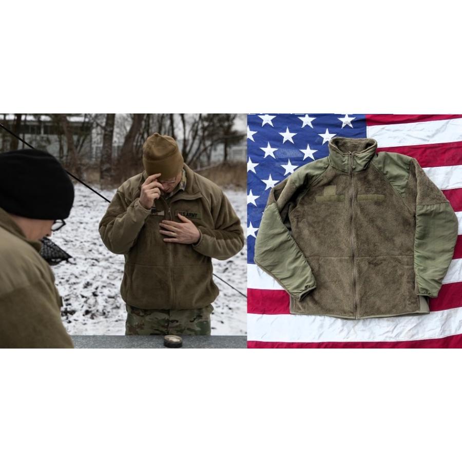 米軍実物 ポーラテックフリースジャケット L-L コヨーテ GEN3 ECWCS