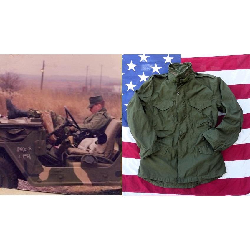 米軍実物 ナム戦 1977” M65 フィールドジャケット OD　S-R 273 米軍実物 ナム戦 1977” M65 フィールドジャケット OD S-R 273x