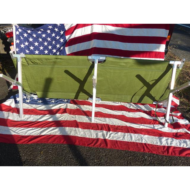 米軍実物 GIコット フォールディングコット 折り畳みベッド 野戦ベッド