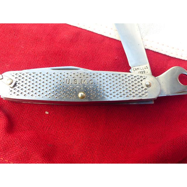 米軍実物 GI．USMC ポケットナイフ カミラス 1999 CAMILUUS 15x
