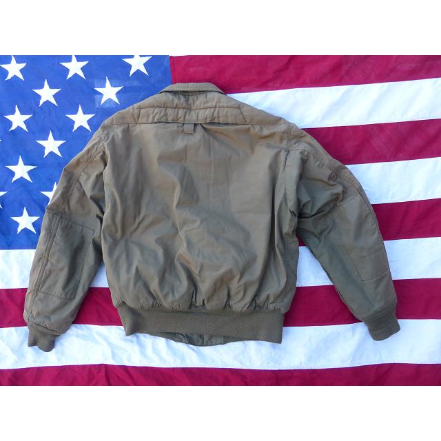1980” 米軍実物 CVCジャケット タンカース L-L ヘリクルー 64x