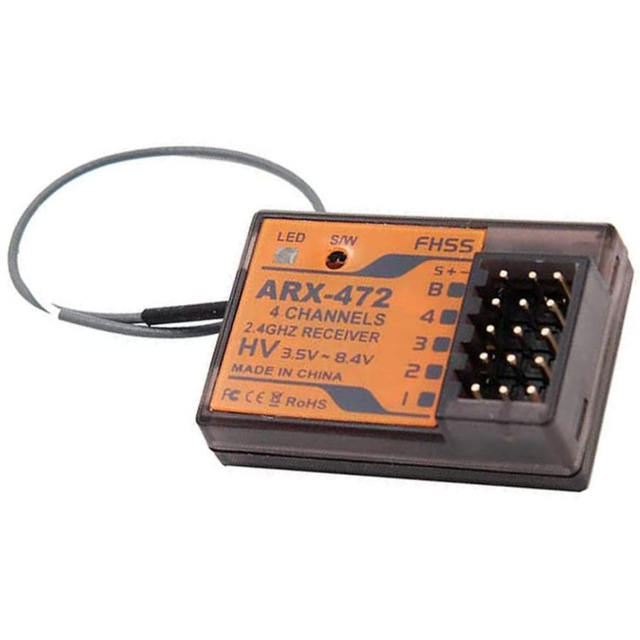 MALTA - AGF ARX-472 2.4G サンワFH3＆FH4＆FH4T互換受信機 4CH＋SSL