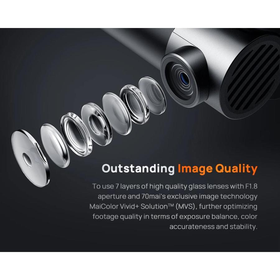 70mai A810 Dash Cam 4K (3840x2160) SONY IMX678 STARVIS2 70mai A810 Dash Cam 4K (3840x2160) SONY IMX678 STARVIS2