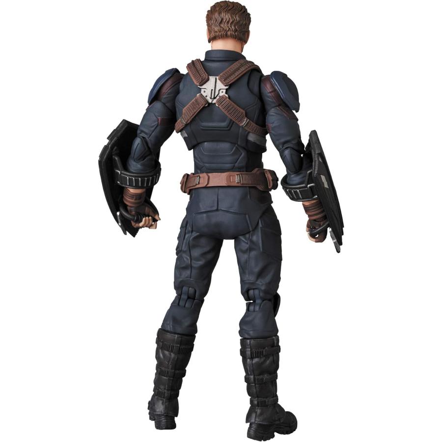 アメコミ MAFEX CAPTAIN AMERICA COMIC Ver. p Capitão América Marvel Comics Mafex 217 Medicom Toy - Prime