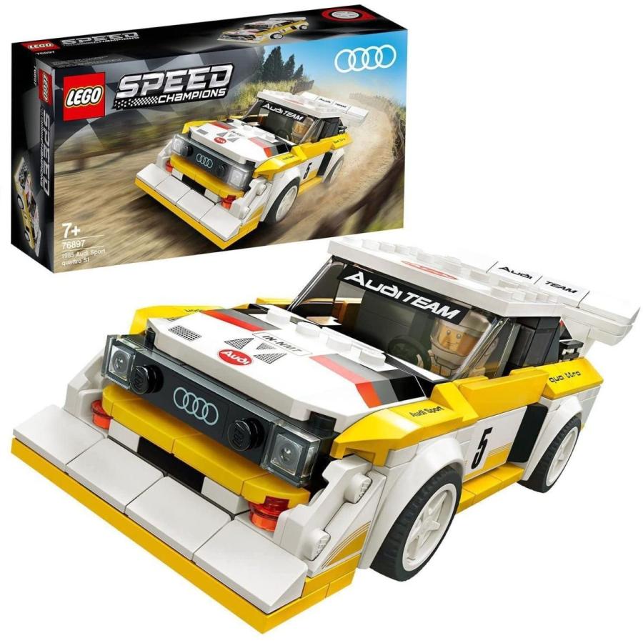 レゴ LEGO スピードチャンピオン 1985 アウディ スポーツ・クワトロS1 76897　新品｜hobby-direct