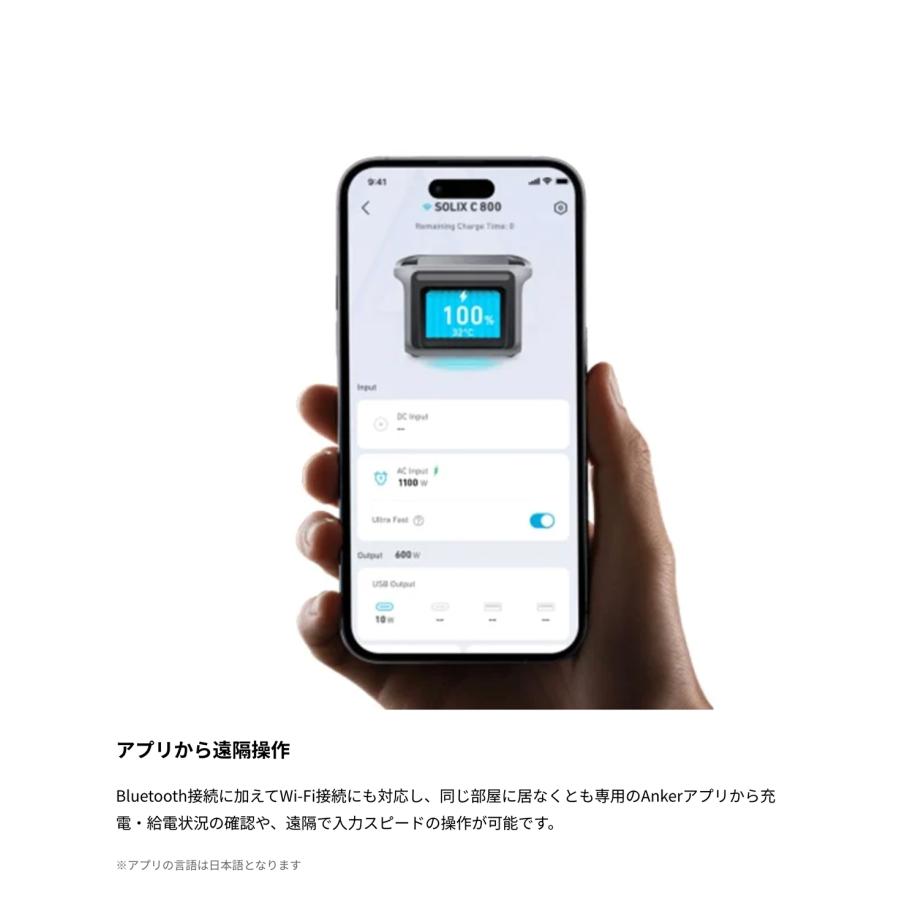 Anker 正規品 ポータブル電源 1200W Solix C800 Portable Power