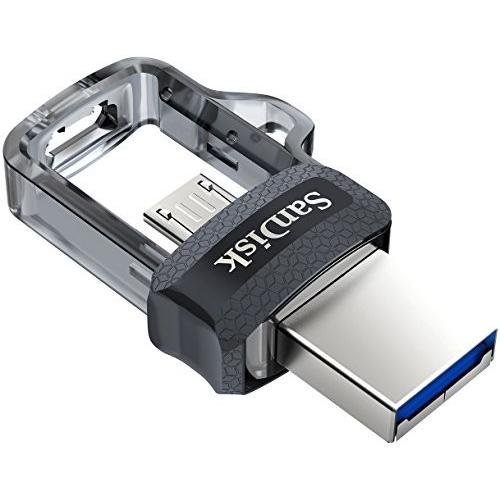 USBメモリ 64GB USB3.0 MicroUSB付き SANDISK SDDD3-064G-G46 MicroUSB/USB3.0 両対応 150MB/s 1年保証｜hobby-joy｜03