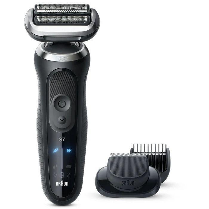 新品未使用BRAUN series7 シリーズ7電動シェーバー72-N1500s BRAUN Series 7 密着シリーズ7 充電式シェーバー 72-N1500s ブラック