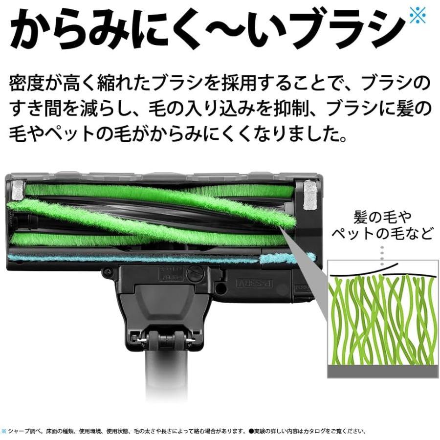 SHARP EC-KR1-B 充電式掃除機 ブラック 楽天市場】[EC-KR1-B] コードレススティック 紙パック式掃除機