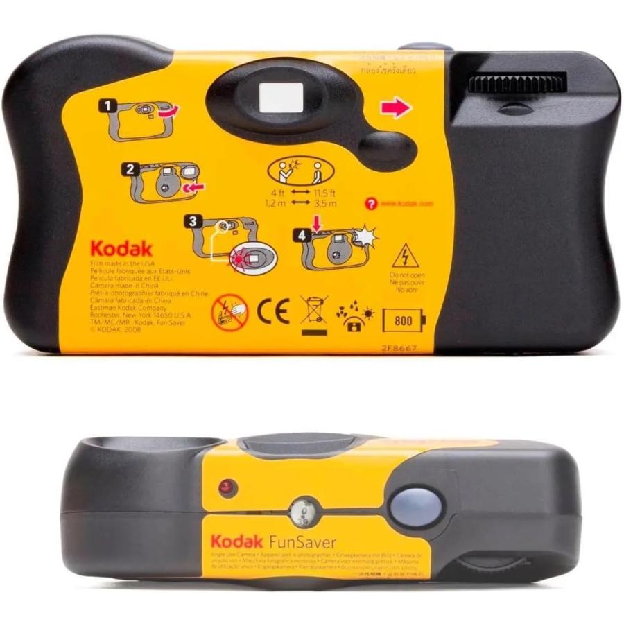 Kodak（コダック） 27枚撮り kodak FUN-SAVER800 27EX レンズ付き