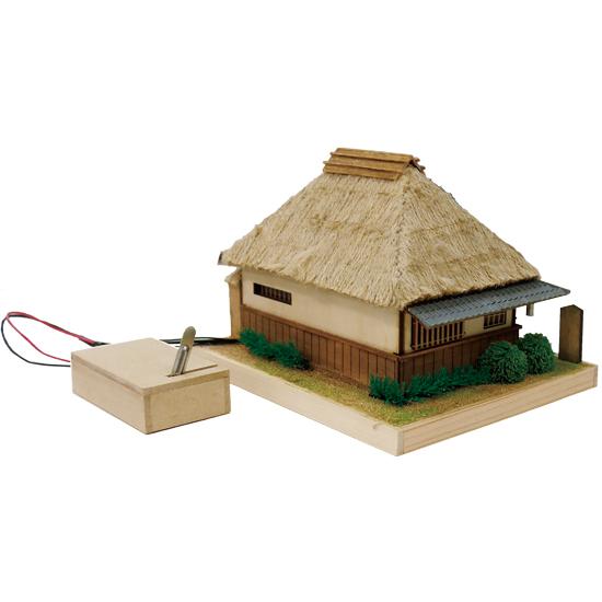 東海道五十三次　丸子宿　ウッディジョーの木製模型レーザーカット加工｜hobby-life-japan｜02