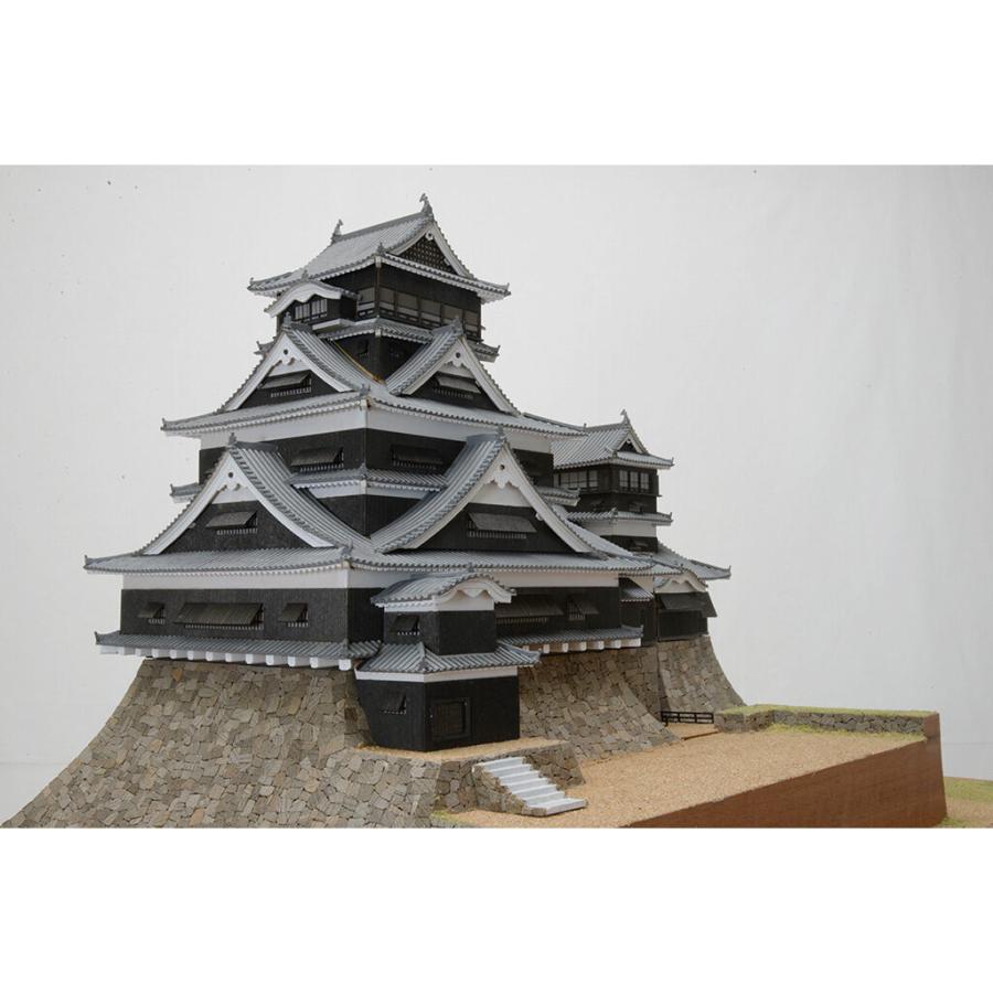 1/150 熊本城　KUMAMOTO CASTLE   UDJ-S-KUMAMOTO-150 木製模型レーザーカット加工｜hobby-life-japan｜02