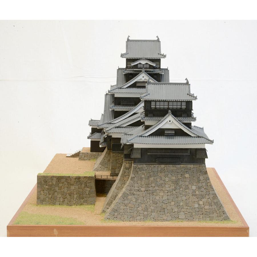 1/150 熊本城　KUMAMOTO CASTLE   UDJ-S-KUMAMOTO-150 木製模型レーザーカット加工｜hobby-life-japan｜03