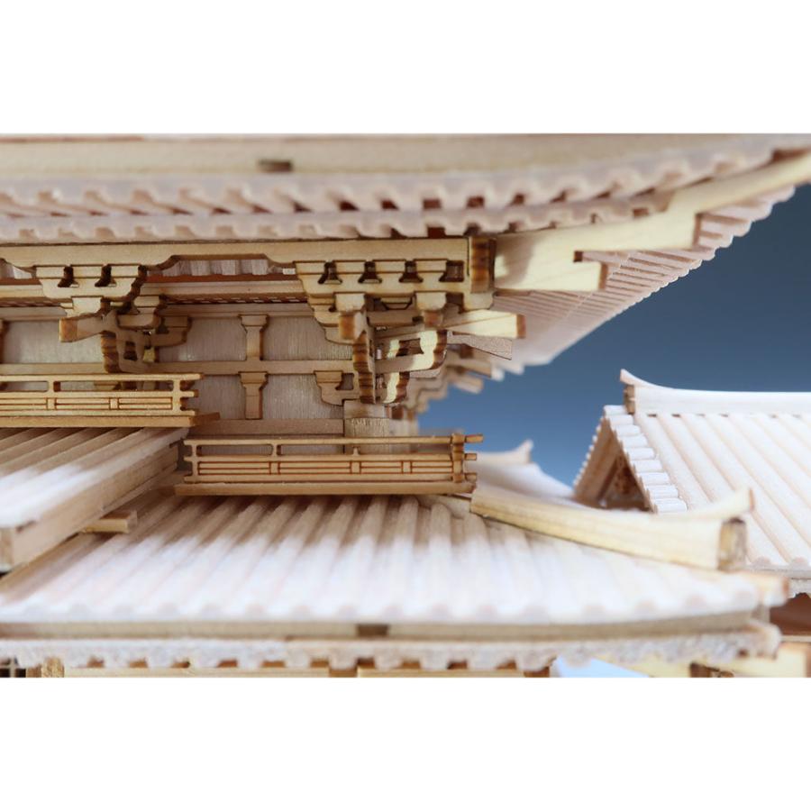 1/120 平等院　鳳凰堂　UDJ-T-BYODO-HOU-120  木製模型レーザーカット加工｜hobby-life-japan｜11