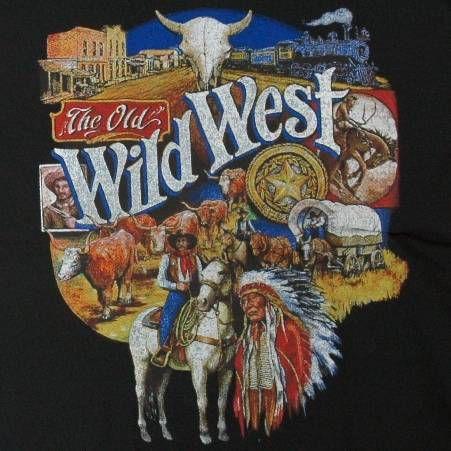 “Old Wild West”ウエスタンテイスト半袖Tシャツ(ブラック)｜hobby-mart｜05