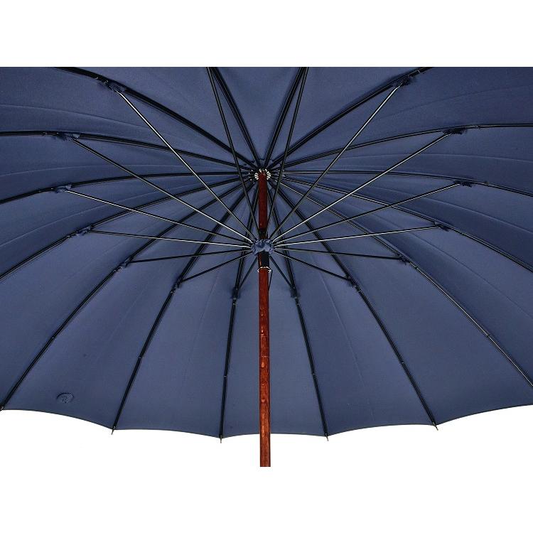 傘 メンズ 長傘 前原光榮商店 16本骨 雨傘 晴雨兼用傘 NEW TRAD