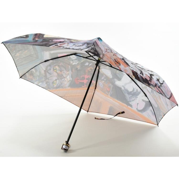 史上一番安い 折りたたみ傘 レディース かわいい猫の絵のアートブランドマンハッタナーズの丈夫なミニ傘 ミニ傘 女 雨傘 耐風傘 猫的解釈による名画 婦人用かさ Manhattaner S マンハッタナーズ 傘 Ramkashyapiasacademy Com