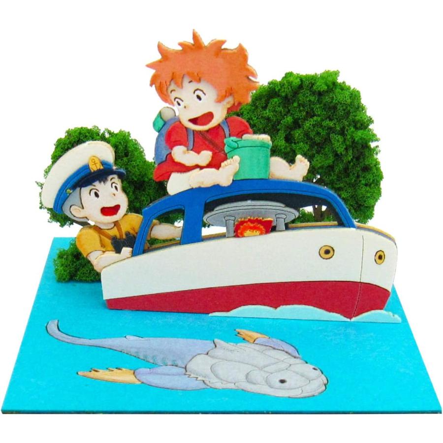 ジブリ☆崖の上のポニョ みにちゅあーとキット スタジオジブリmini(2