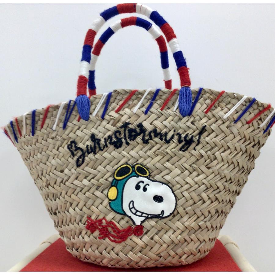 ピーナッツ スヌーピー☆CHICKS UNDER THE SHED バスケットバッグ  