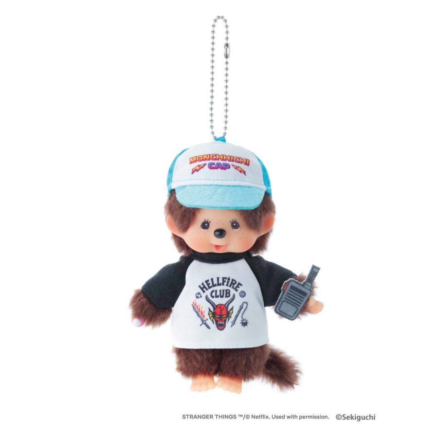 モンチッチ キーチェーン ストレンジャーシングスコラボ ヘルファイア ストレンジャー・シングス×モンチッチ☆キーチェーン(ヘルファイア