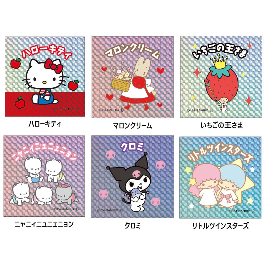 サンリオキャラクターズ☆コレキラステッカー(6種類)☆ネコポス発送
