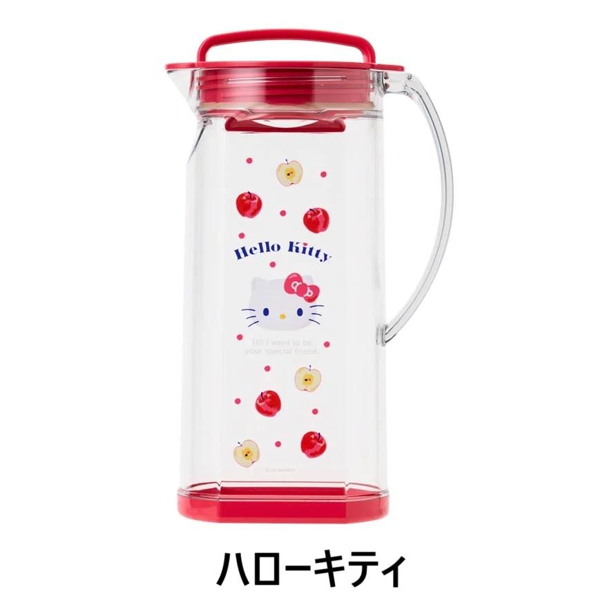 サンリオ☆冷水ピッチャー 1.2L(ハローキティ・マイメロディ)2種類 A88