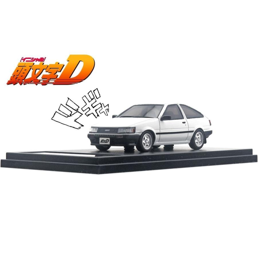 モデラーズ　頭文字D レビン AE85  竹内樹　1/43 トヨタ カローラレビン AE85 竹内 樹 : ホビーロード - 通販