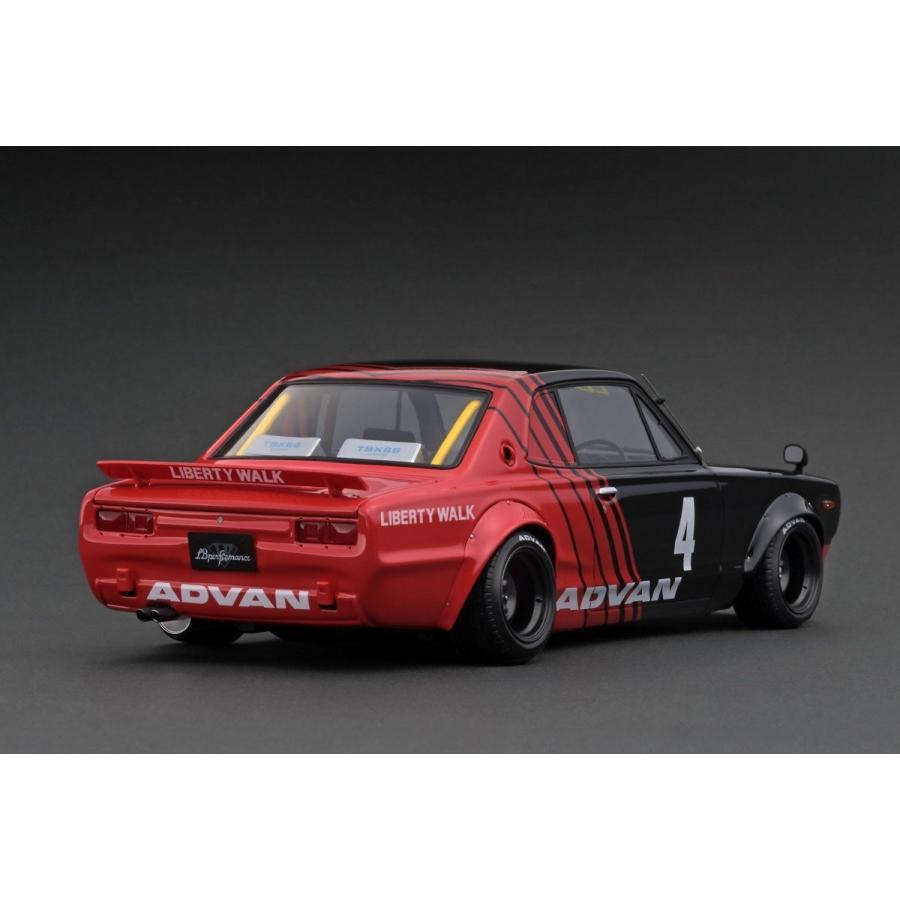 イグニッションモデル　LBWK ADVAN ハコスカ1/18 ミニカー/完成品 イグニッションモデル 1/18 LB-WORKS ハコスカ