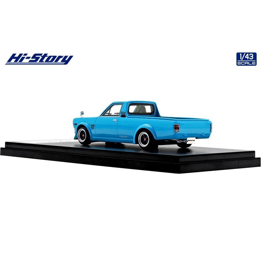 1/43 DATSUN SUNNY TRUCK (1979) Customized Turquoise Blue｜hobby-road｜04