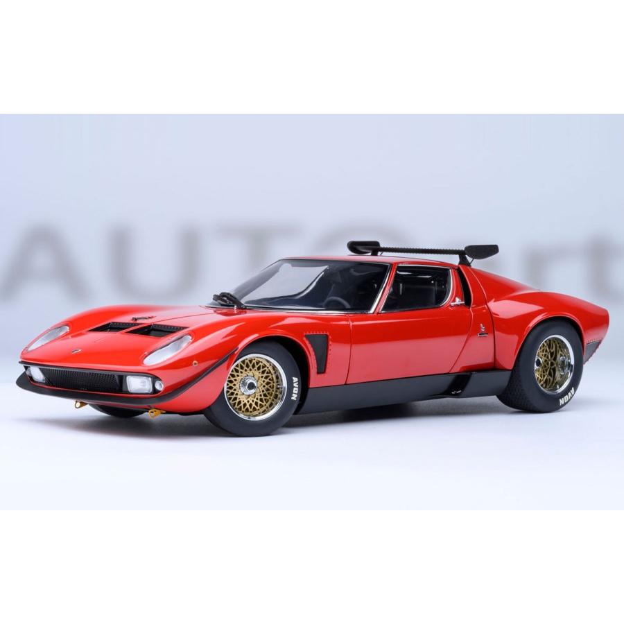 オートアート 1/18 ランボルギーニ ミウラ SVR `イオタ` (レッド