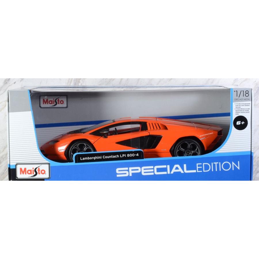 1/18 ランボルギーニ カウンタック LPI 800-4 オレンジの画像