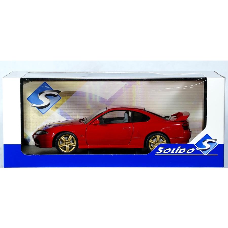 1/18 日産 シルビア S15 スペック R エアロ 1999 (レッド)の画像