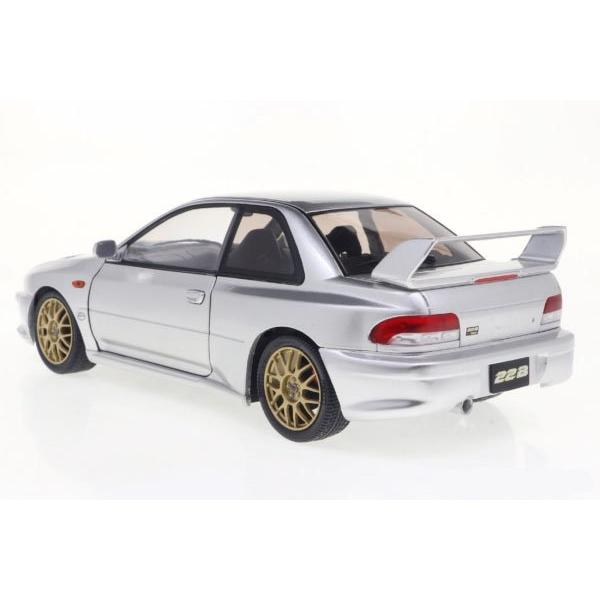 1/18 スバル インプレッサ 22B 1998 (シルバー)の画像