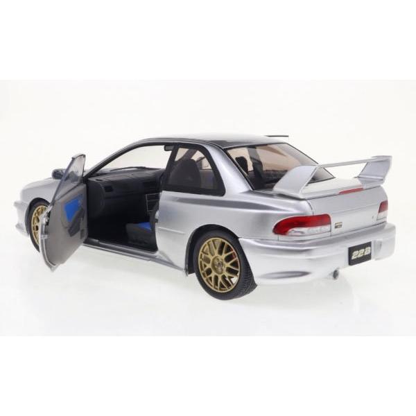 1/18 スバル インプレッサ 22B 1998 (シルバー)の画像