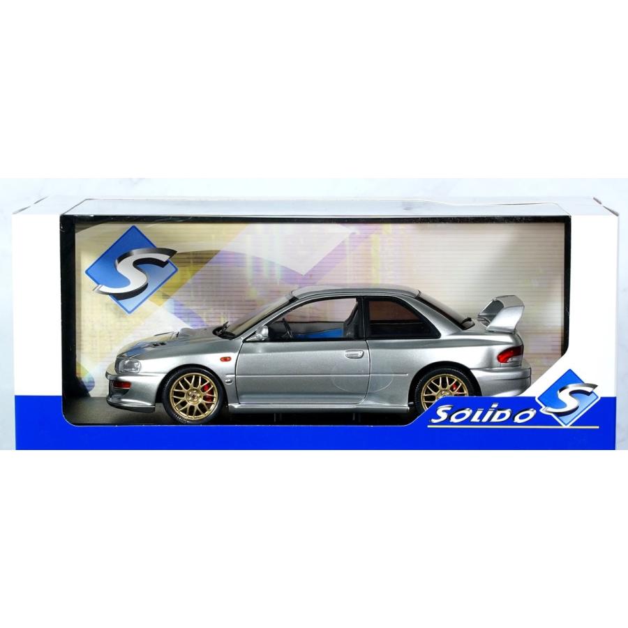 1/18 スバル インプレッサ 22B 1998 (シルバー)の画像