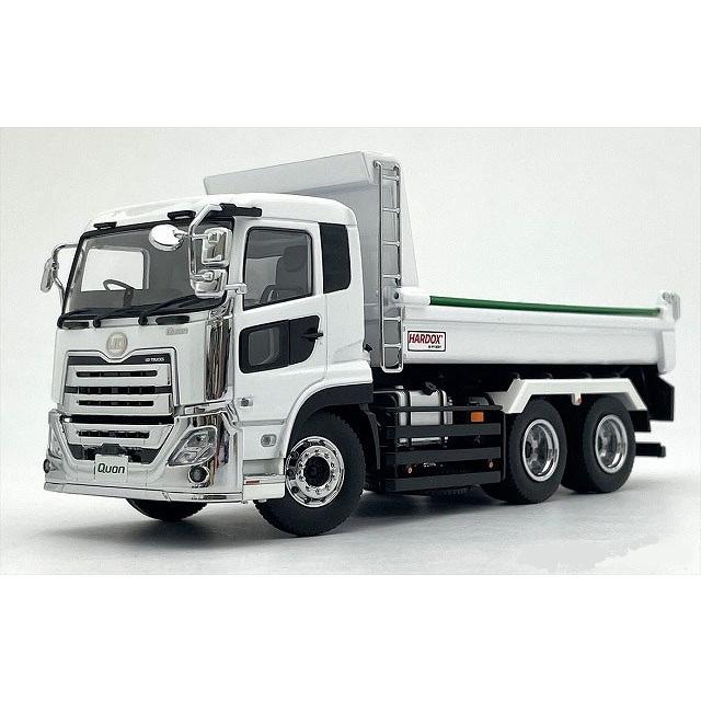 京商 1/43 UD TRUCKS QUON KYOKUTOダンプ ホワイト : ホビーロード