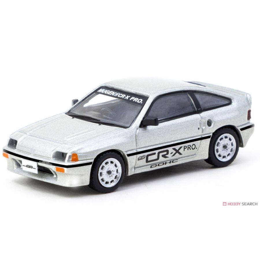 イノモデル 1/64 HONDA Ballade Sports MUGEN CR-X PRO Silver