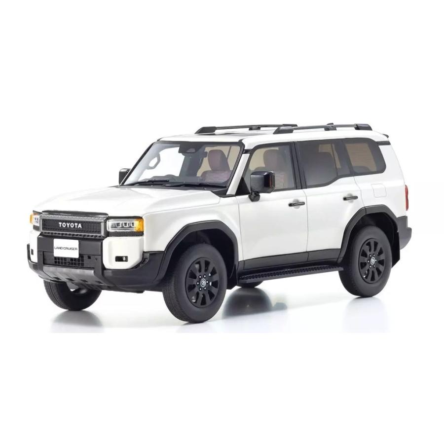 京商 京商1/18 トヨタ ランドクルーザー 250 (ホワイト) : ホビー