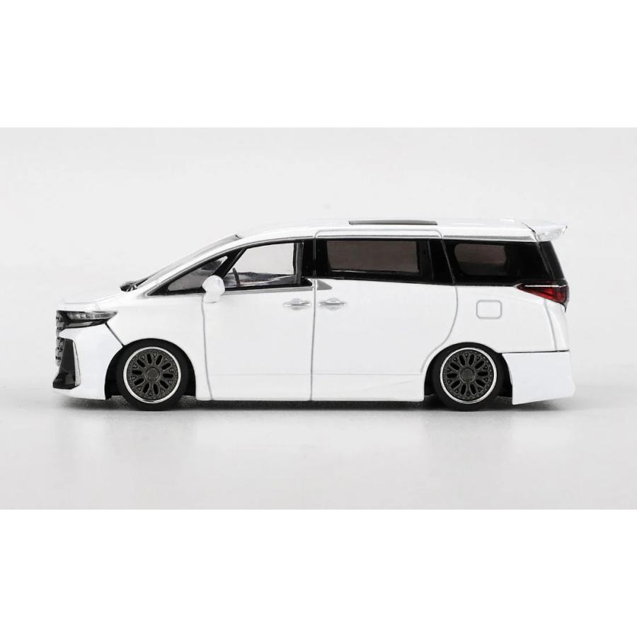 MINI GT 1/64 Toyota ヴェルファイア 40 KUHL ホワイト(右ハンドル