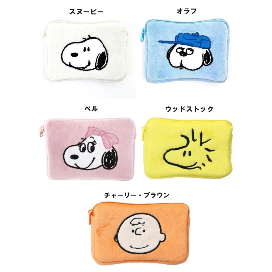 PEANUTS スヌーピー☆ミニティッシュポーチ付きパスケース(スヌーピー