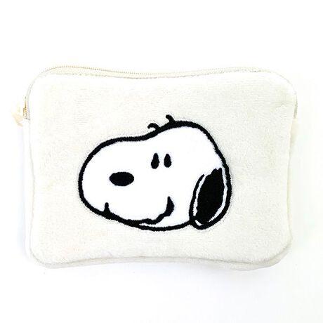 PEANUTS スヌーピー☆ミニティッシュポーチ付きパスケース(スヌーピー