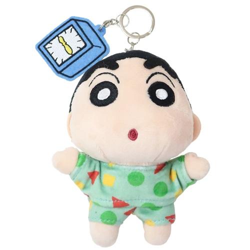 クレヨンしんちゃん／刺繍チャームつき ぬいぐるみKR(しんのすけ