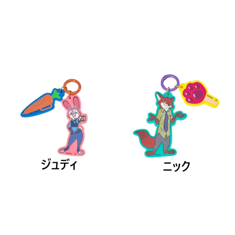 Disney ディズニー／ズートピア カラーアクリルキーチェーン(ジュディ