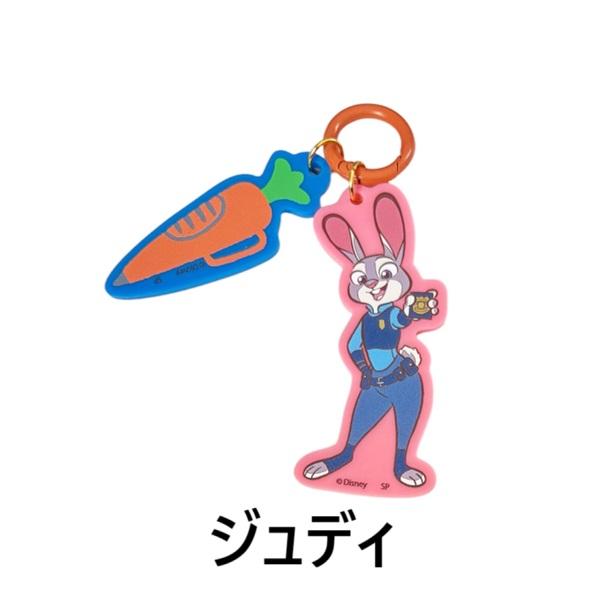 Disney ディズニー／ズートピア カラーアクリルキーチェーン(ジュディ