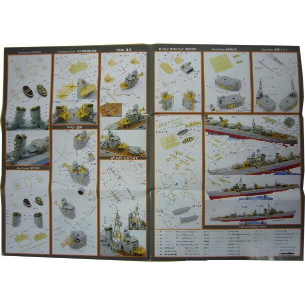 インフィニモデル　１／３５０　日本海軍　駆逐艦　島風　１９４３用ディティールアップセット