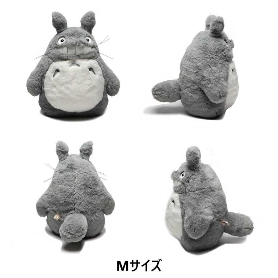 となりのトトロ☆ぬいぐるみ ふんわり大トトロ 笑い Mサイズ : ホビー
