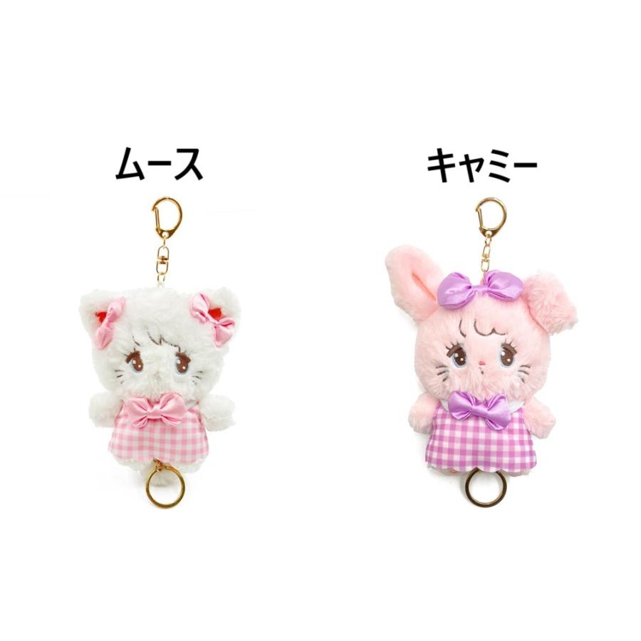 mikko illustrations☆リール付きマスコット(ムース・キャミー)2種類
