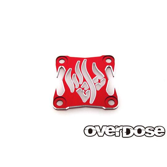 overdose アルミクーリングファンカバー OVERDOSE ☆OVERDOSE ☆ OD3971 「 OD アルミクーリングファンカバー