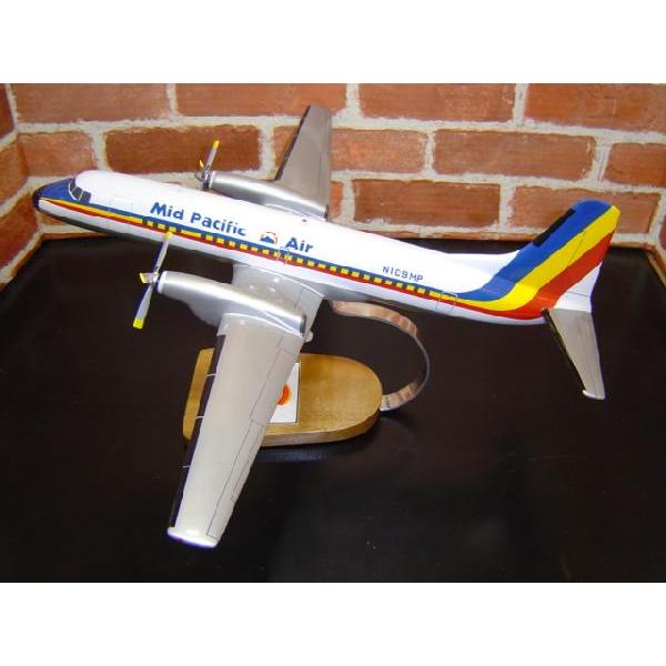 1/64 YS-11A MID PACIFIC AIR (ミッドパシフィックエアー) 塗装