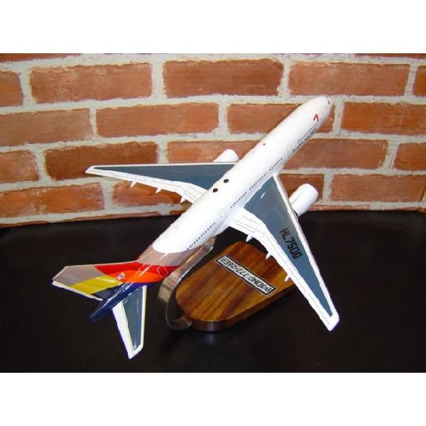 【新入荷しました！！】 1/144  ASIANA AIRLINES  アシアナ航空 （OZ） B777-200ER 新塗装 （ボーイング）旅客機  模型飛行機　ソリッドモデル 木製模型｜hobby-shop-ks｜04